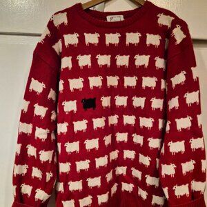 Warm & Wonderful Men's/Unisex "Diana Edition" Cotton Sheep Sweater